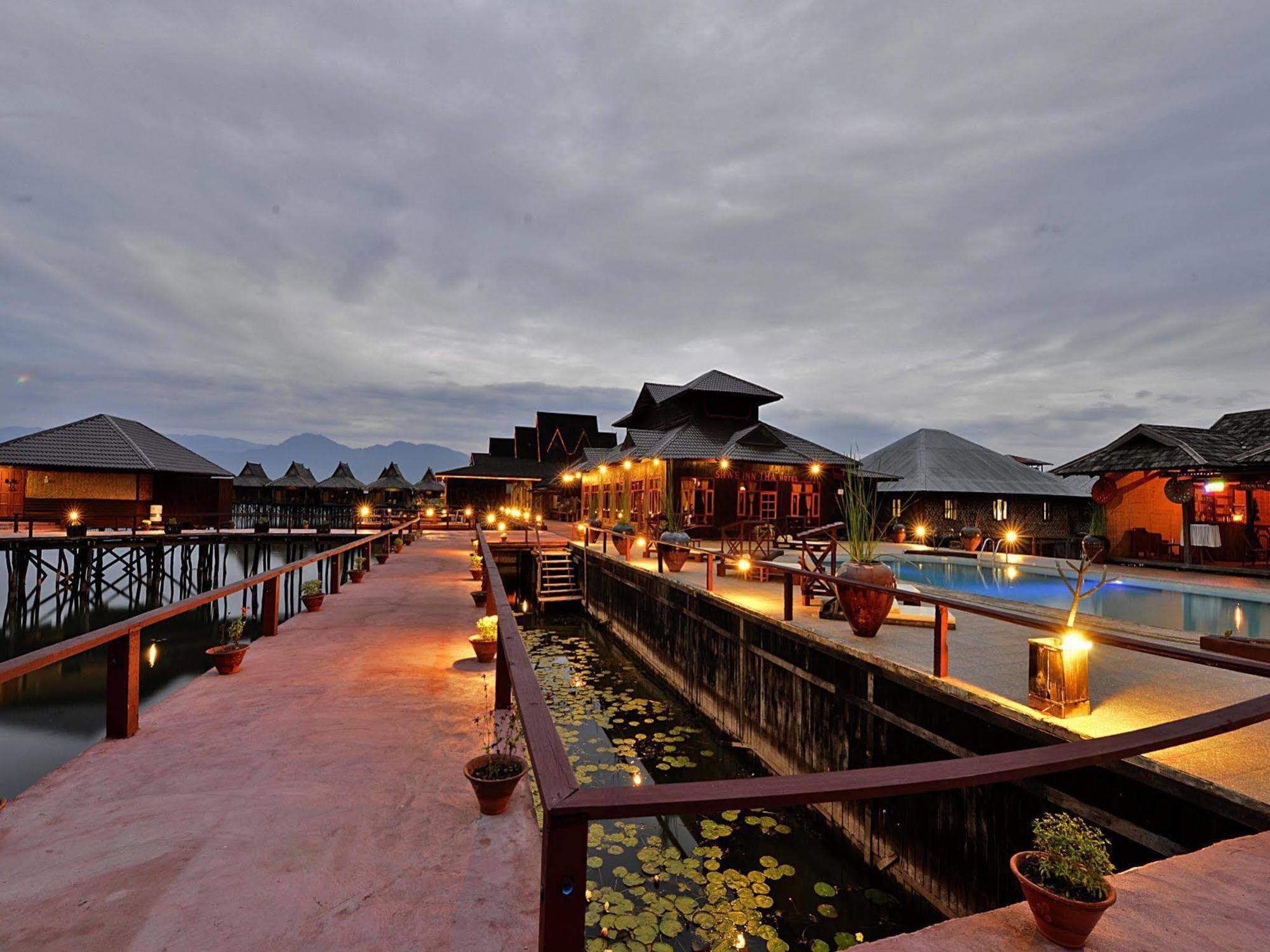 Shwe Inn Tha Floating Resort Inle Lake Bagian luar foto